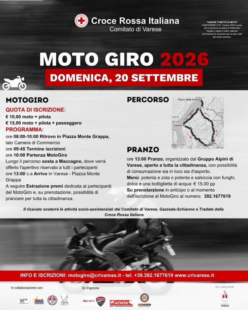 792440891_960519543050964_1888219132159150437_n-819x1024 MotoGiro Croce Rossa Italiana 2026 e Villaggio Croce Rossa Italiana