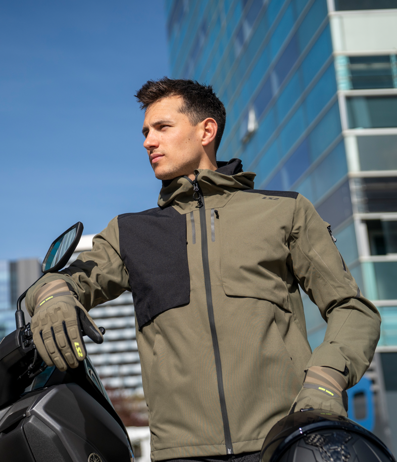 image LS2: abbigliamento moto urban per affrontare pioggia e freddo in autunno